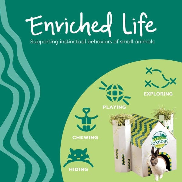 Oxbow Oxbow Enriched Life - Rectangle Litter Pan with Removable Shield