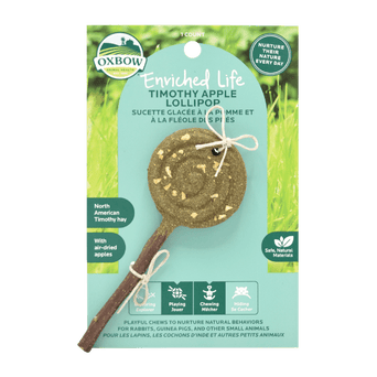 Oxbow Oxbow Enriched Life - Timothy Lollipop; Apple