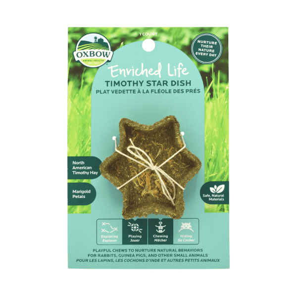 Oxbow Oxbow Enriched Life - Timothy Star Dish