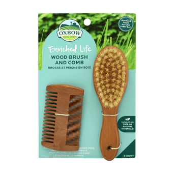 Oxbow Oxbow Enriched Life - Wood Brush & Comb