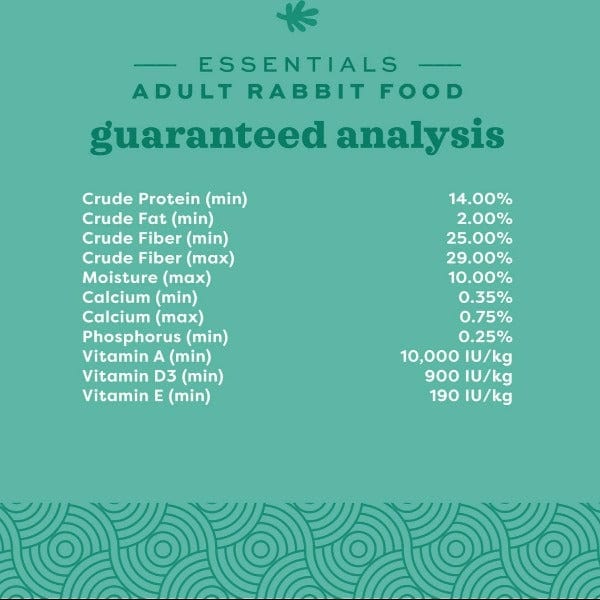 Oxbow essentials deals adult rabbit