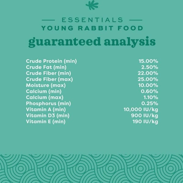 Oxbow Oxbow Essentials Young Rabbit Food