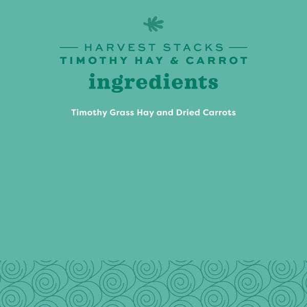 Oxbow Oxbow Harvest Stacks Western Timothy with Carrots
