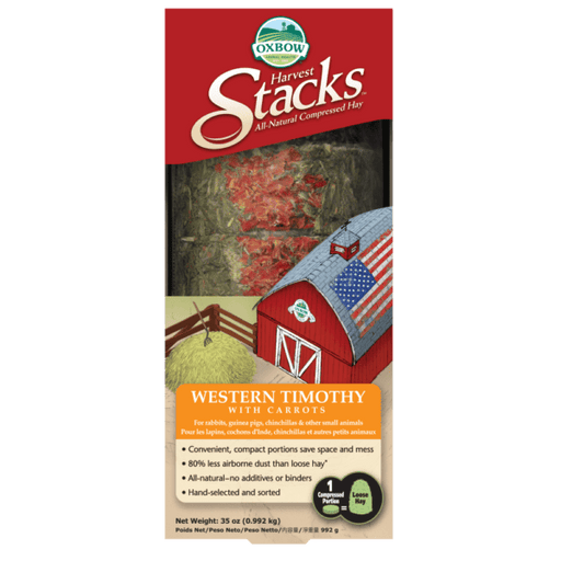 Oxbow Harvest Stacks Western Timothy with Carrots