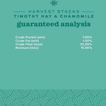 Oxbow Oxbow Harvest Stacks Western Timothy with Chamomile