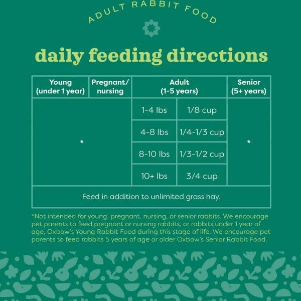 Oxbow Oxbow Organic Bounty Adult Rabbit Food
