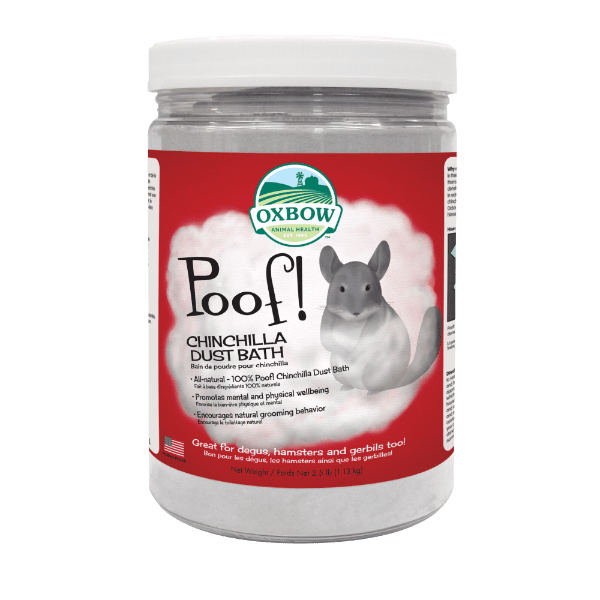 Oxbow Poof! Chinchilla Dust Bath – Petland Canada