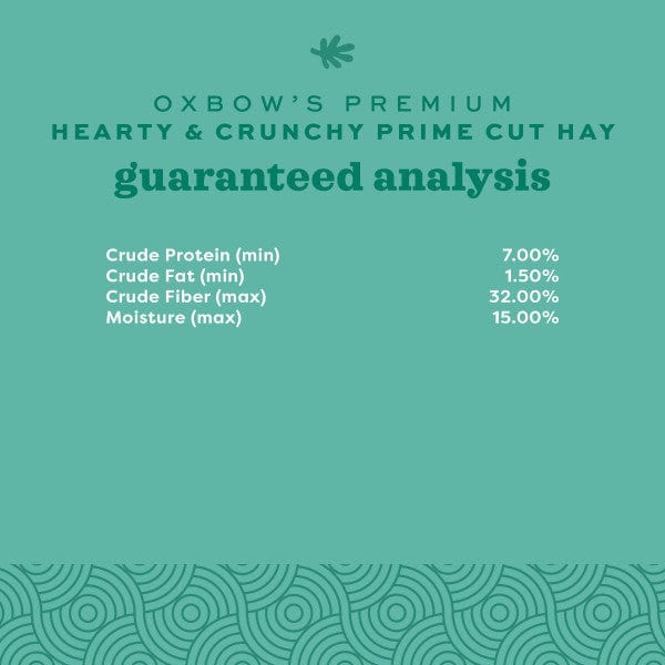 Oxbow Oxbow Prime Cut Hay; Hearty & Crunchy