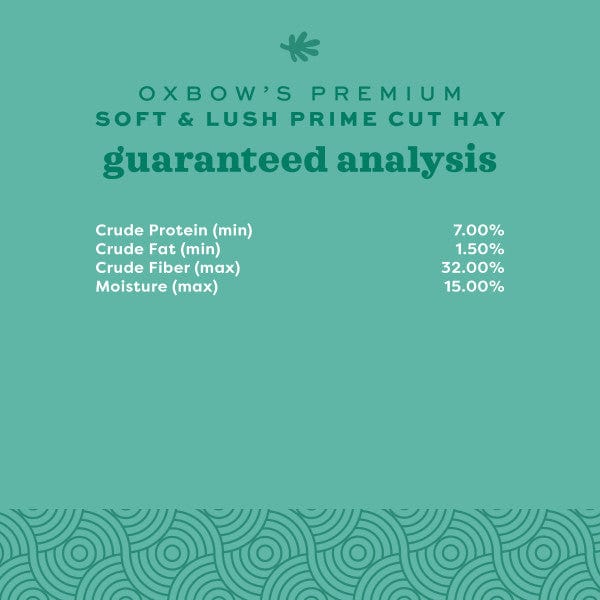 Oxbow Oxbow Prime Cut Hay; Soft & Lush