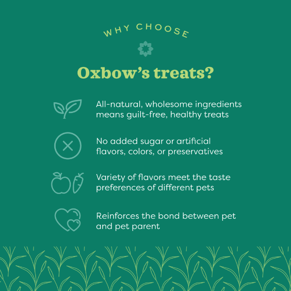 Oxbow Oxbow Simple Rewards Baked Treats with Bell Peppers