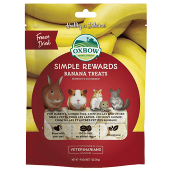 Oxbow Oxbow Simple Rewards Freeze Dried Banana Treats