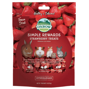 Oxbow Oxbow Simple Rewards Freeze Dried Strawberry Treats