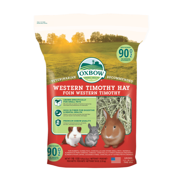 Oxbow timothy top hay pellets