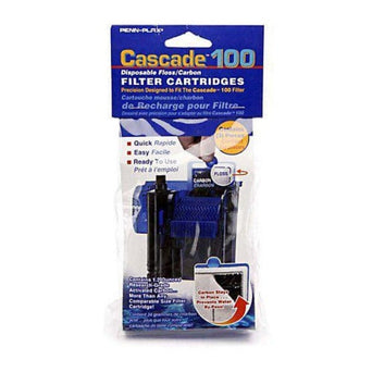 Penn Plax Cascade 100 Filter Cartridge 3pk Replacements