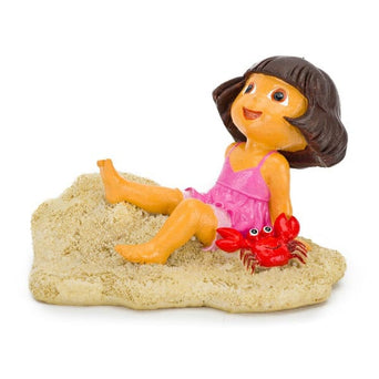 Penn Plax Dora In Sand 2.25in Resin Ornament Licensed