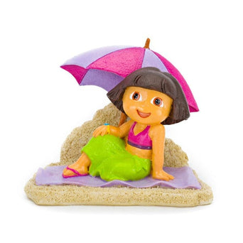 Penn Plax Dora On Beach Blanket 3in Resin Ornament Licensed