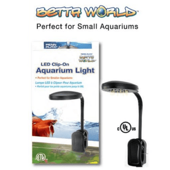 Penn Plax Penn Plax Betta World LED Clip-on Aquarium Light