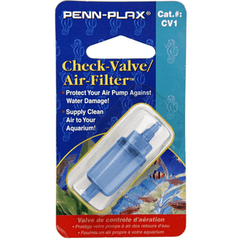 Penn Plax Penn-Plax Check-Valve/Air-Filter