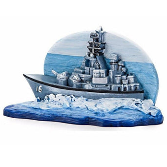Penn Plax US Navy Resin Ornament; available in different styles
