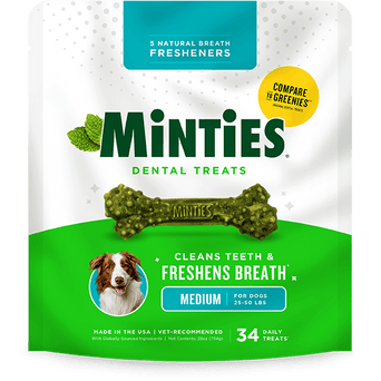 PET IQ Minties Medium/Large Dental Bones for Dogs