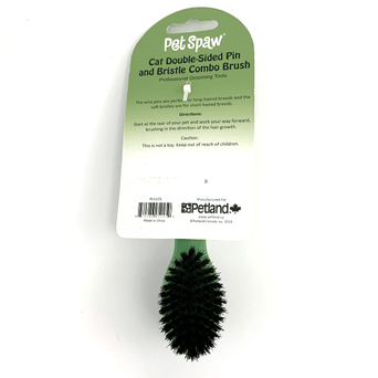 Pet Spaw Pet Spaw Cat Double-Sided Pin & Bristle Combo Brush