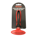 Pet Spaw Pet Spaw Single Row Undercoat Deshedding Rake
