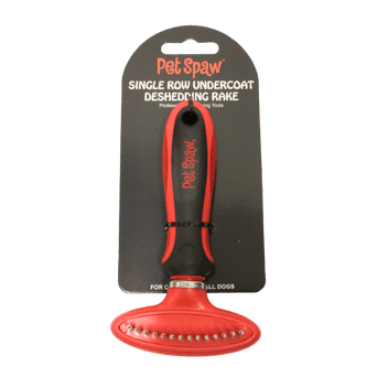 Pet Spaw Pet Spaw Single Row Undercoat Deshedding Rake