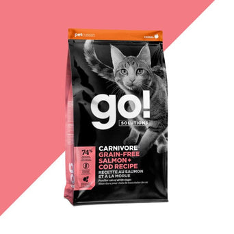 Petcurean Go! Carnivore Grain-Free Salmon & Cod Recipe Dry Cat Food