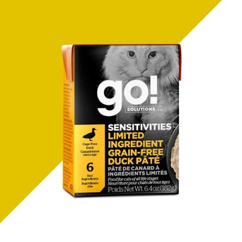 Petcurean Go! Sensitivities Limited Ingredient Grain Free Duck Pate Wet Cat Food