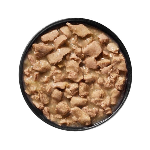 Go wet hot sale dog food