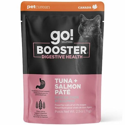 Go! Solutions Booster Digestive Health Tuna Salmon Pate Wet Cat