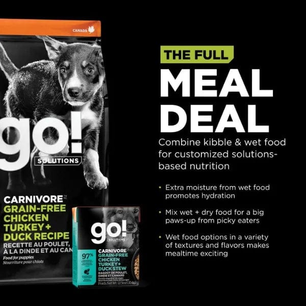 Go puppy food ingredients 2025