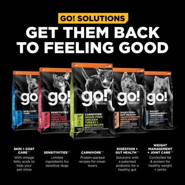 Go Solutions Carnivore Grain Free Chicken Turkey Duck Recipe Dry P Petland Canada