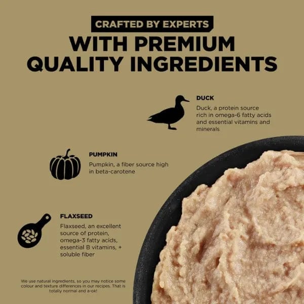 Petcurean Go! Solutions Sensitivities Limited Ingredient Grain Free Duck Pate Wet Dog Food, 12.5oz