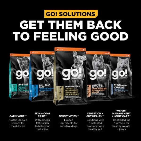 Go Solutions Sensitivities Limited Ingredient Grain Free Duck Recipe Petland Canada