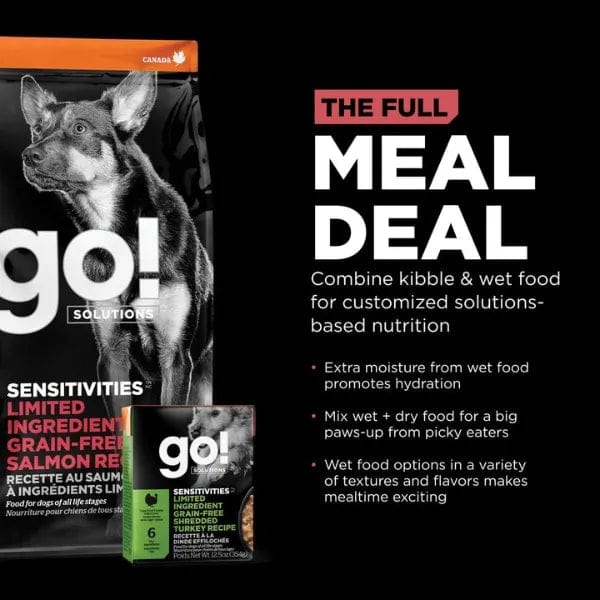 Go Solutions Sensitivities Limited Ingredient Grain Free Salmon Recip Petland Canada