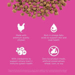 Petcurean Go! Solutions Skin & Coat Care Chicken Recipe with Grains Dry Cat Food