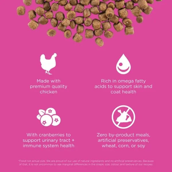 Petcurean Go! Solutions Skin & Coat Care Chicken Recipe with Grains Dry Cat Food