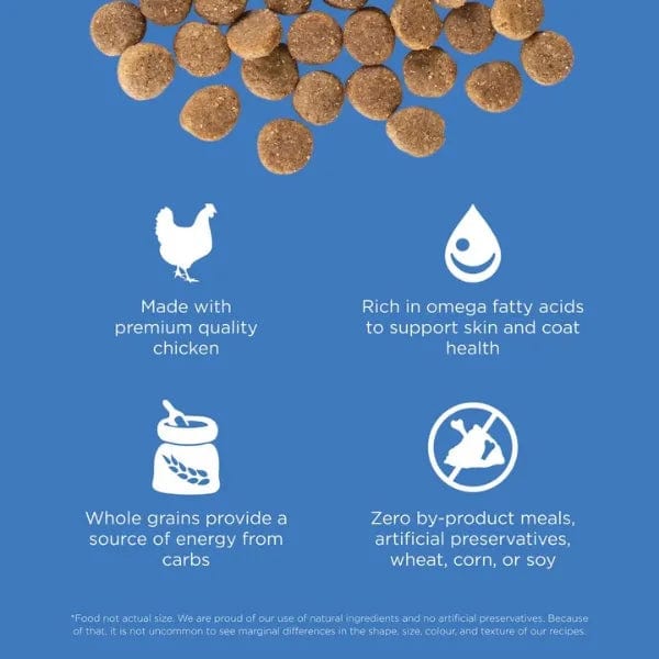 Petcurean Go! Solutions Skin & Coat Care Chicken Recipe with Grains Dry Dog Food