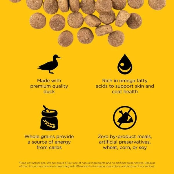 Petcurean Go! Solutions Skin & Coat Care Duck Recipe with Grains Dry Dog Food