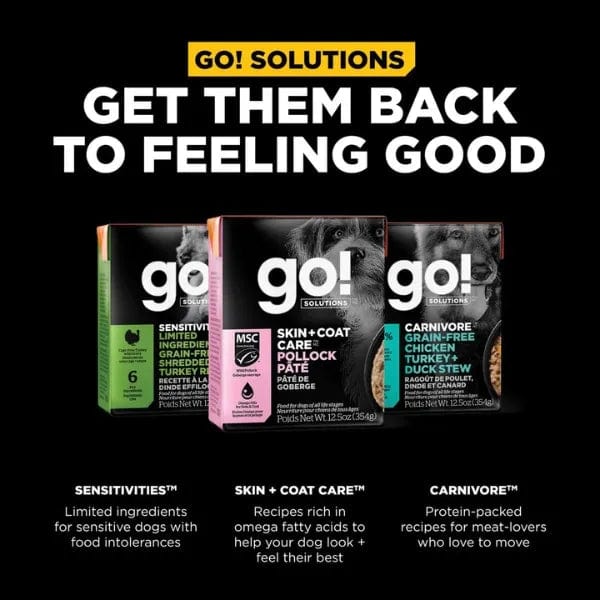 Go Solutions Skin Coat Care Pollock Pate with Grains Wet Dog Food Petland Canada