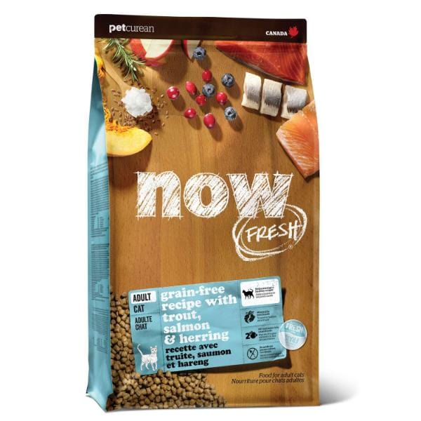 Petcurean Now Fresh Fish Recipe Adult Dry Cat Food