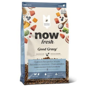 Petcurean Now Fresh Good Gravy Salmon Recipe Adult Dry Cat Food