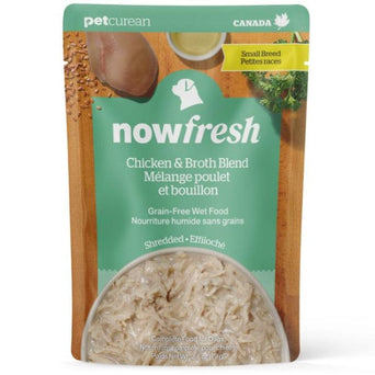 Petcurean Now Fresh Shredded Chicken & Broth Grain-Free Wet Dog Food