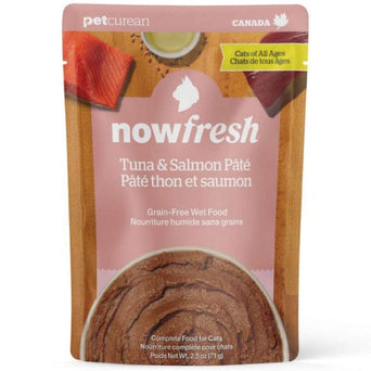Petcurean Now Fresh Tuna & Salmon Pâté Grain-Free Wet Cat Food