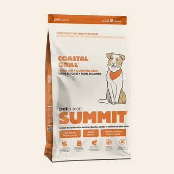 Petcurean Summit Coastal Grill Chicken Meal & Salmon Meal Recipe Adult Dry Dog Food