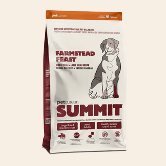 Petcurean Summit Large Breed Farmstead Feast Pork Meal & Lamb Meal Recipe Adult Dry Dog Food, 25lb