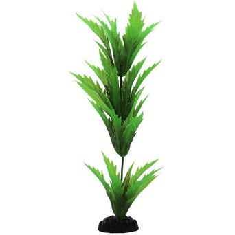 Petland Canada Fish Gear Green Hygrophilia Plastic Aquarium Plant (12")