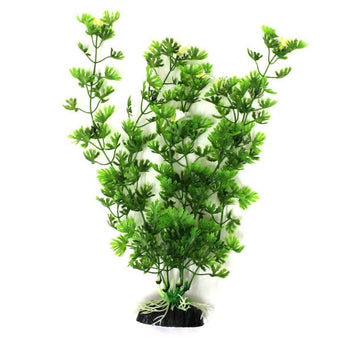 Petland Canada Fish Gear Green Water Parsley Plastic Aquarium Plant (12")