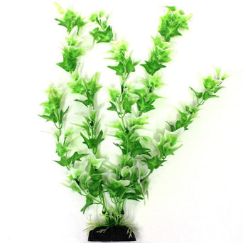 Petland Canada Fish Gear Green & White Ivy Aquarium Plant